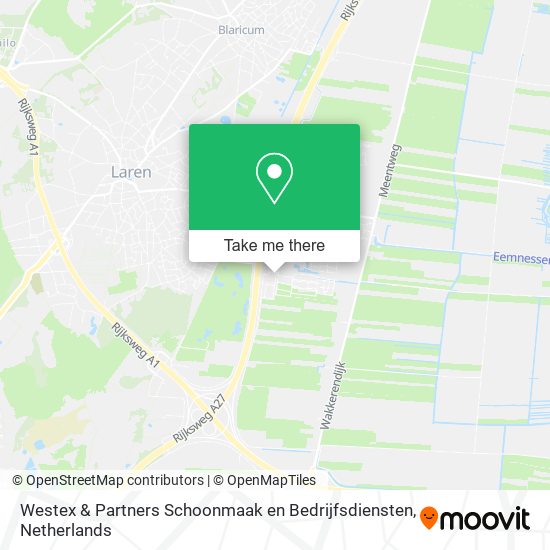 Westex & Partners Schoonmaak en Bedrijfsdiensten map