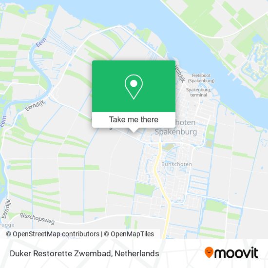 Duker Restorette Zwembad map