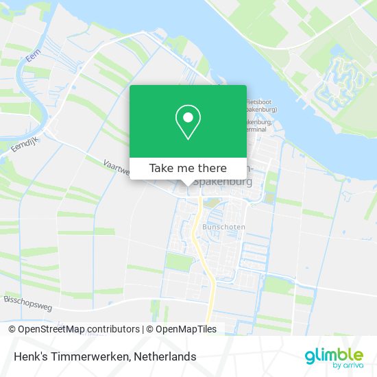 Henk's Timmerwerken map