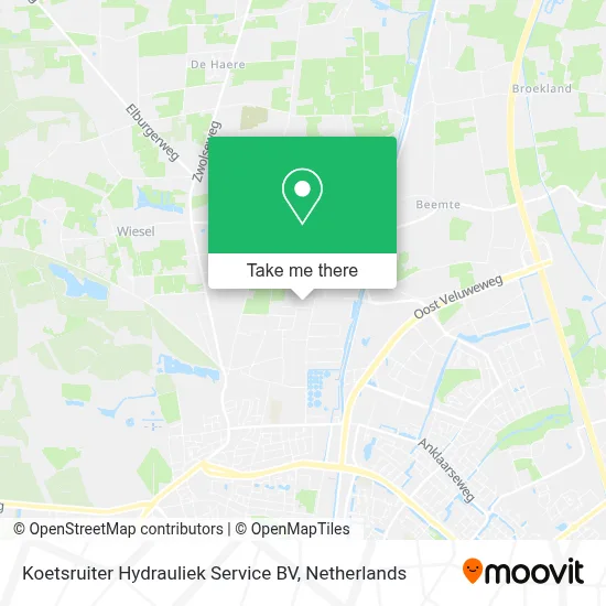 Koetsruiter Hydrauliek Service BV map