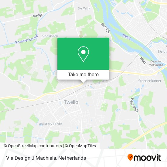 Via Design J Machiela map