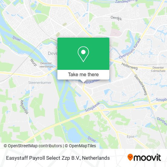 Easystaff Payroll Select Zzp B.V. map