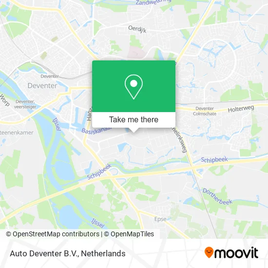 Auto Deventer B.V. map