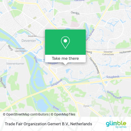 Trade Fair Organization Gemert B.V. map