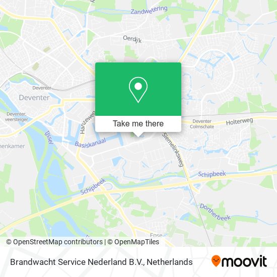 Brandwacht Service Nederland B.V. Karte