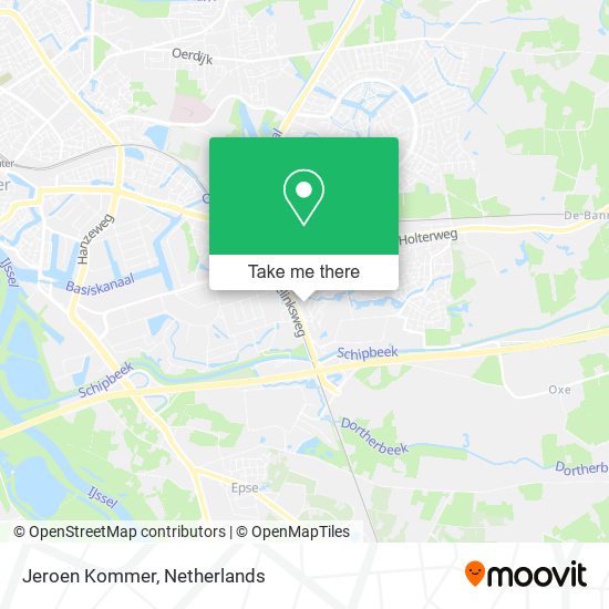 Jeroen Kommer map