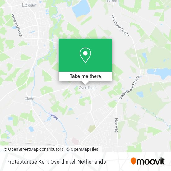 Protestantse Kerk Overdinkel map