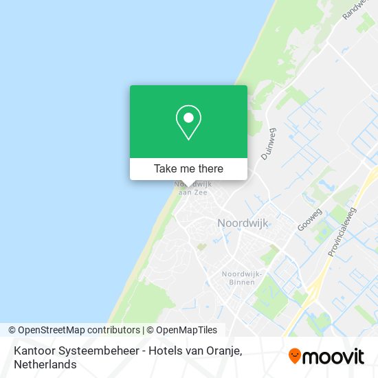 Kantoor Systeembeheer - Hotels van Oranje map