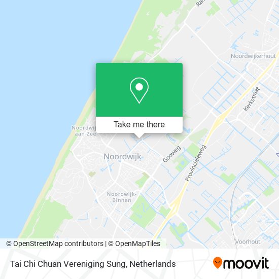 Tai Chi Chuan Vereniging Sung map