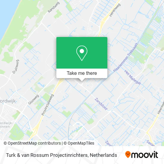 Turk & van Rossum Projectinrichters map