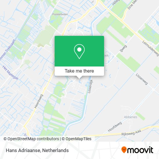 Hans Adriaanse map