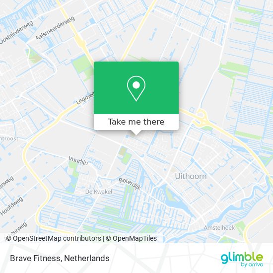 Brave Fitness map