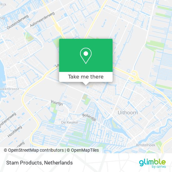 Stam Products map