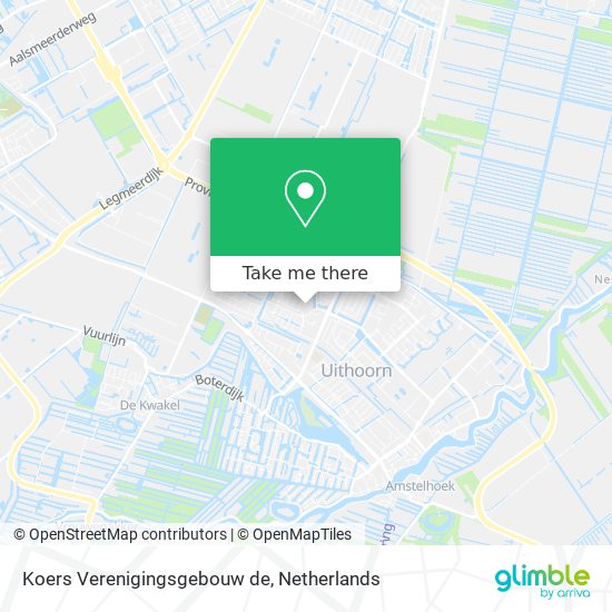 Koers Verenigingsgebouw de map