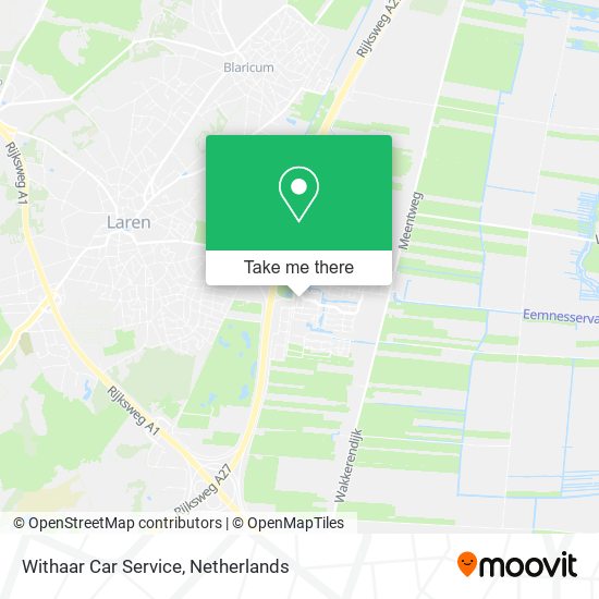 Withaar Car Service map