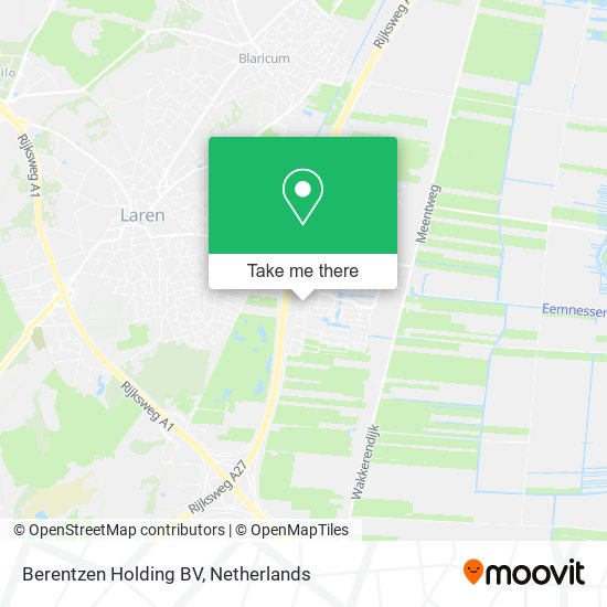 Berentzen Holding BV map