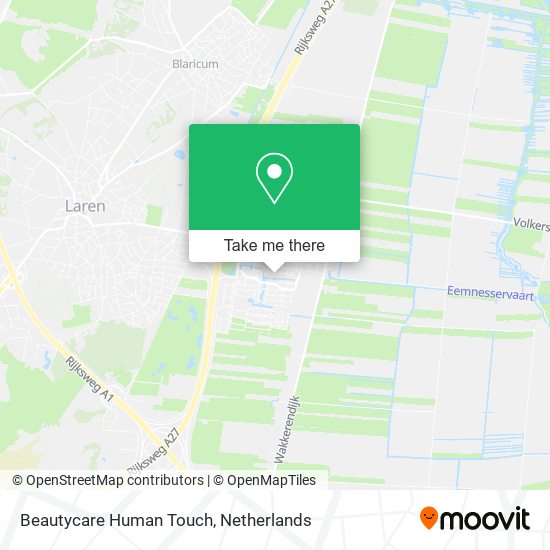 Beautycare Human Touch map