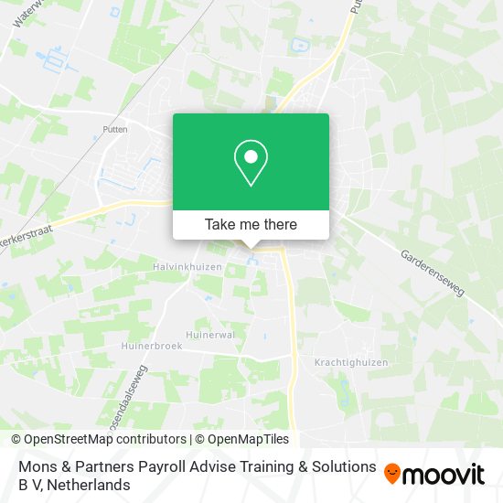 Mons & Partners Payroll Advise Training & Solutions B V map
