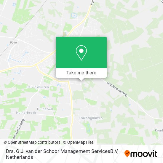 Drs. G.J. van der Schoor Management ServicesB.V Karte