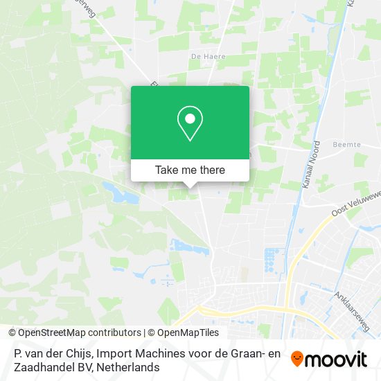 P. van der Chijs, Import Machines voor de Graan- en Zaadhandel BV Karte