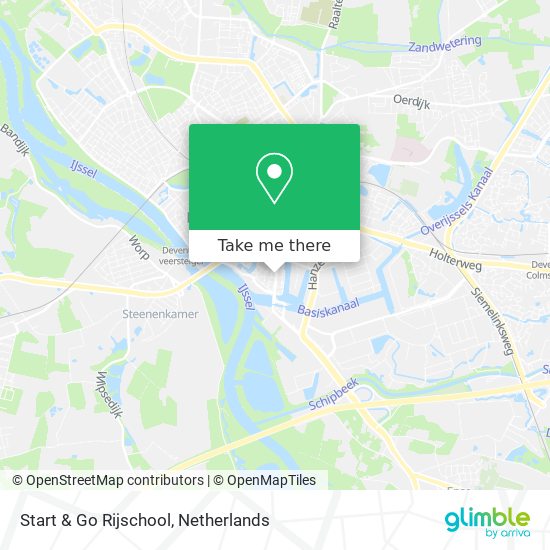 Start & Go Rijschool Karte