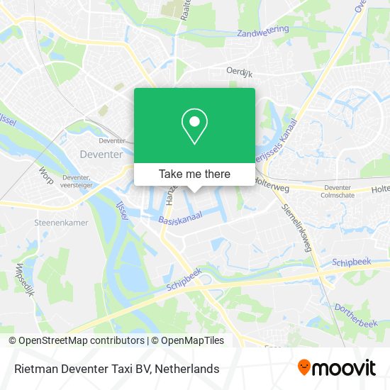 Rietman Deventer Taxi BV map