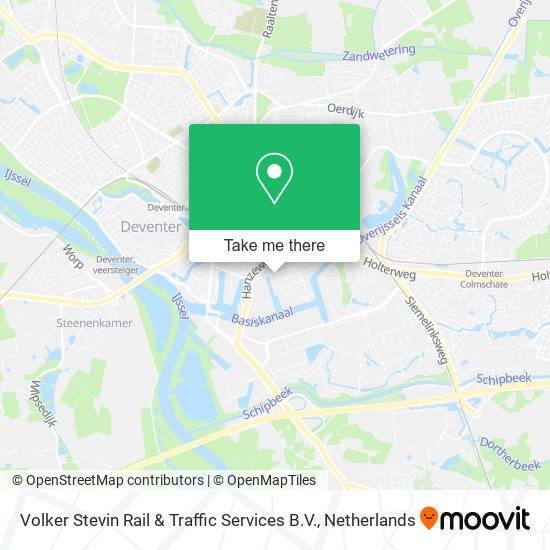 Volker Stevin Rail & Traffic Services B.V. map