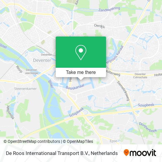 De Roos Internationaal Transport B.V. map