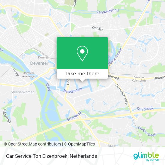 Car Service Ton Elzenbroek Karte