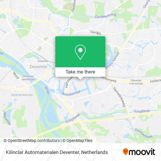 Kilinclar Automaterialen Deventer map