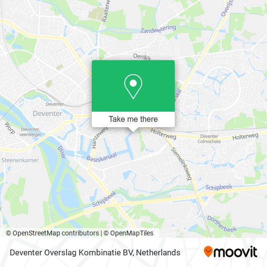 Deventer Overslag Kombinatie BV Karte