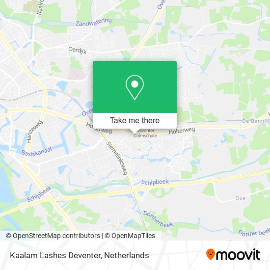 Kaalam Lashes Deventer map