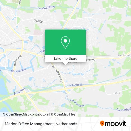 Marion Office Management map