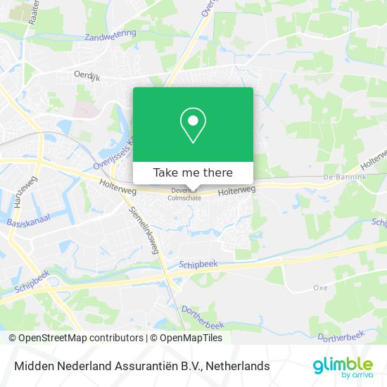 Midden Nederland Assurantiën B.V. map