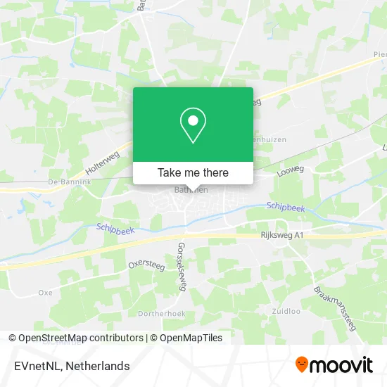 EVnetNL map