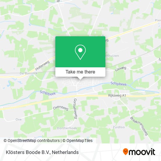 Klösters Boode B.V. map