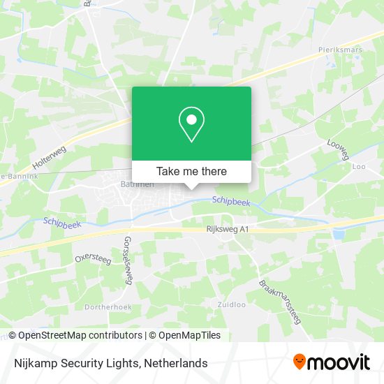 Nijkamp Security Lights map