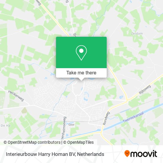 Interieurbouw Harry Homan BV map