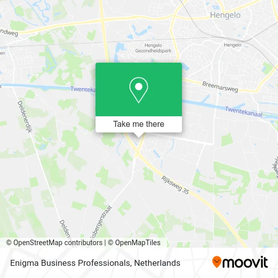 Enigma Business Professionals map
