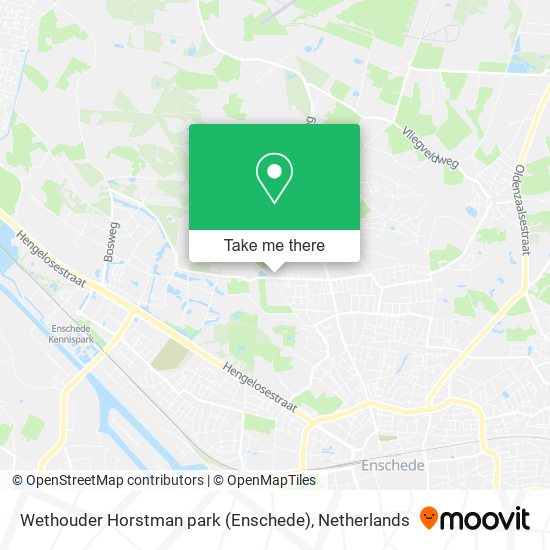 Wethouder Horstman park (Enschede) map