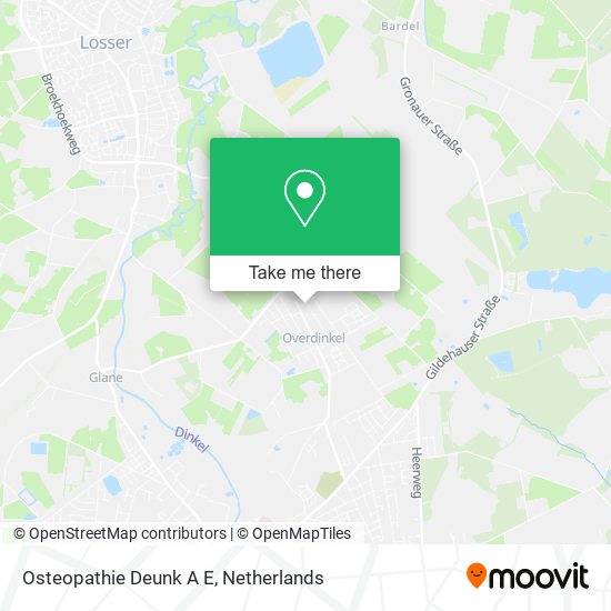 Osteopathie Deunk A E map