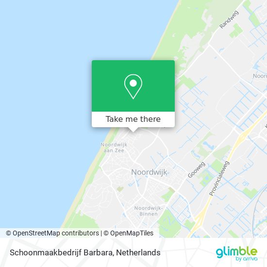 Schoonmaakbedrijf Barbara map