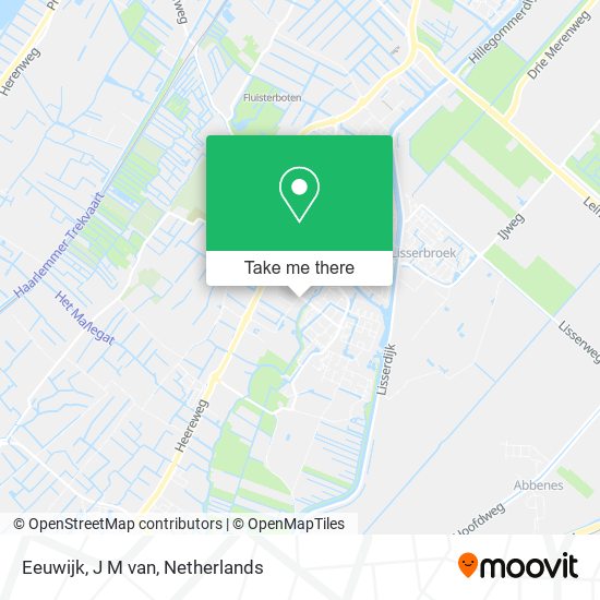 Eeuwijk, J M van map