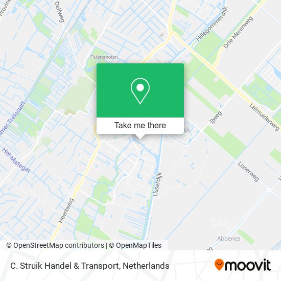 C. Struik Handel & Transport map