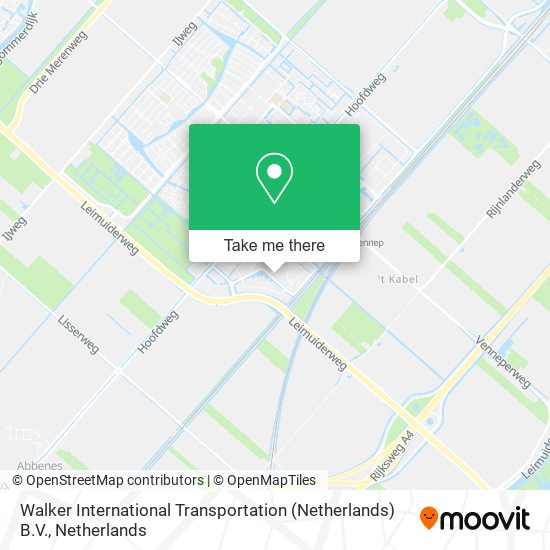 Walker International Transportation (Netherlands) B.V. map