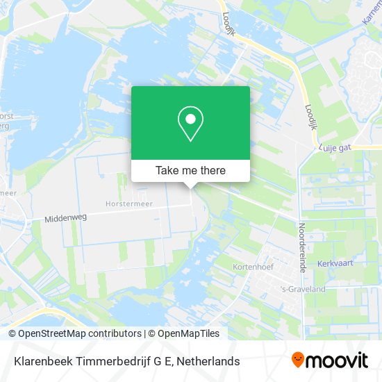 Klarenbeek Timmerbedrijf G E map