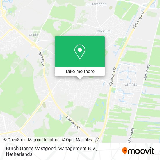 Burch Onnes Vastgoed Management B.V. map