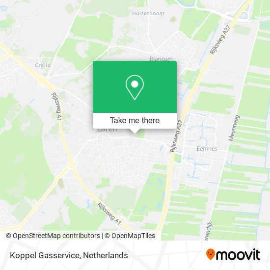 Koppel Gasservice map