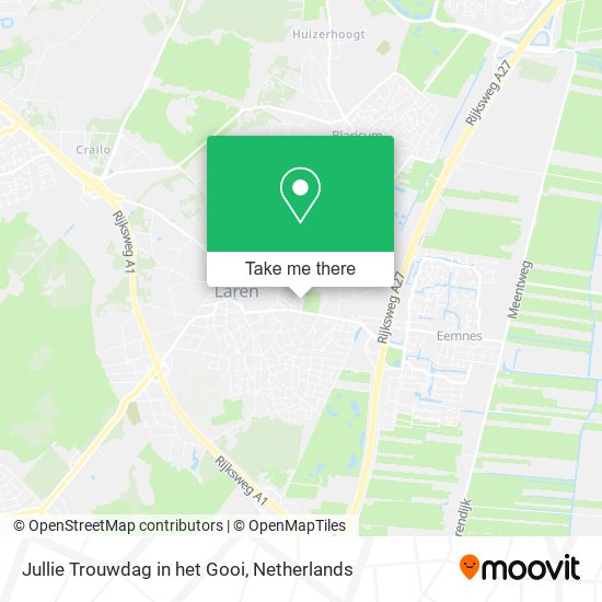 Jullie Trouwdag in het Gooi map