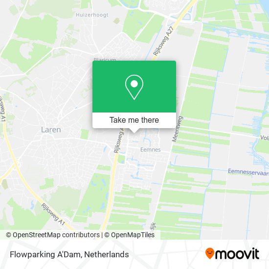 Flowparking A'Dam Karte